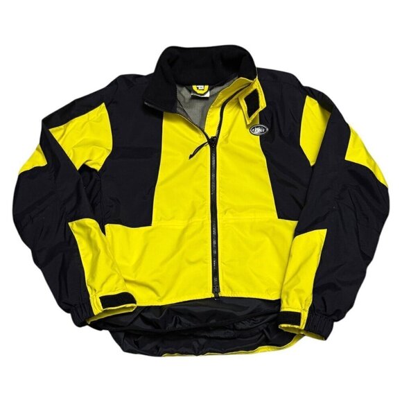 REI Water Resistant Yellow Lightweight Windbreaker Outdoor Jacket Womens S - Picture 3 of 6